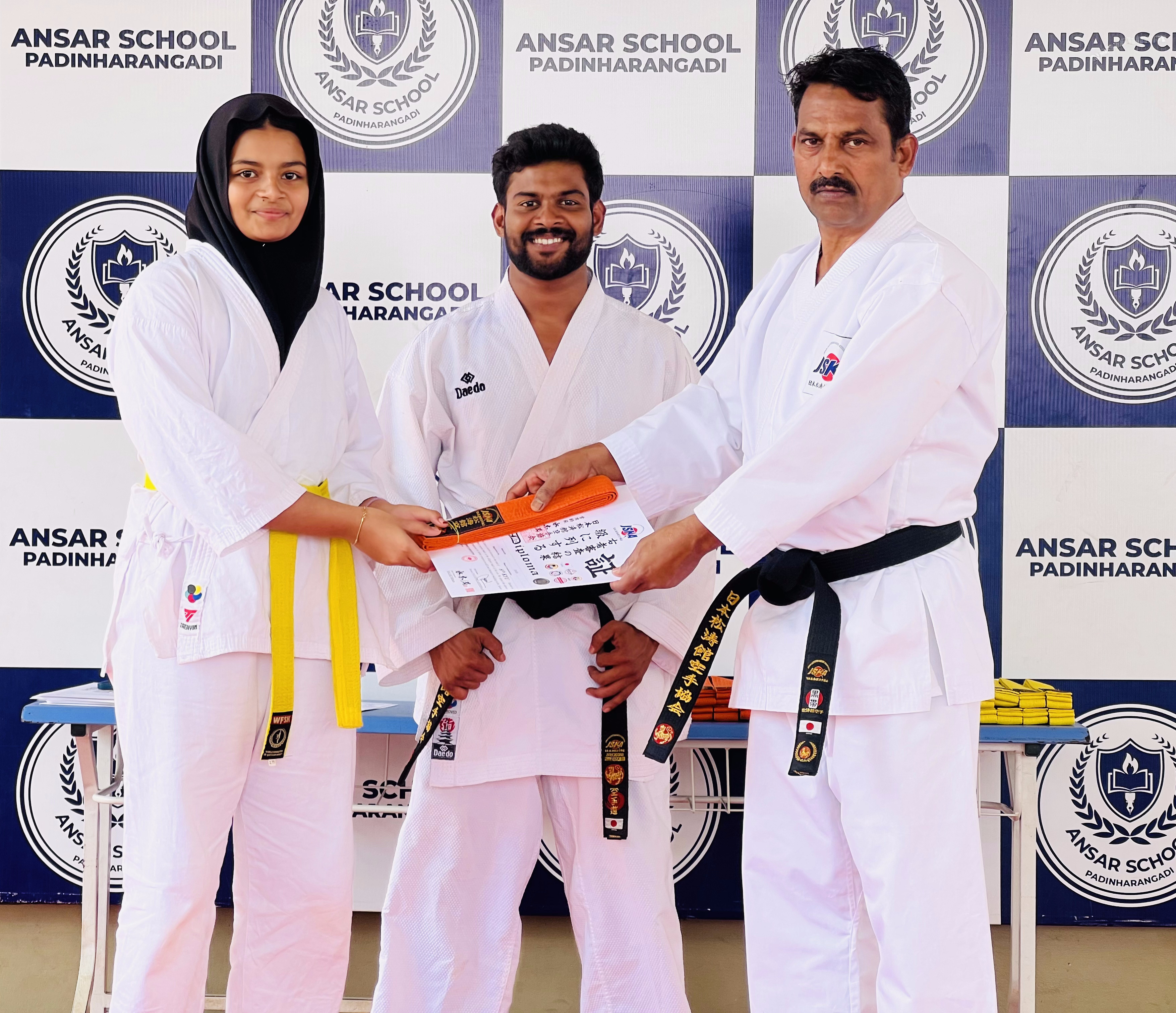 Karate certificates
